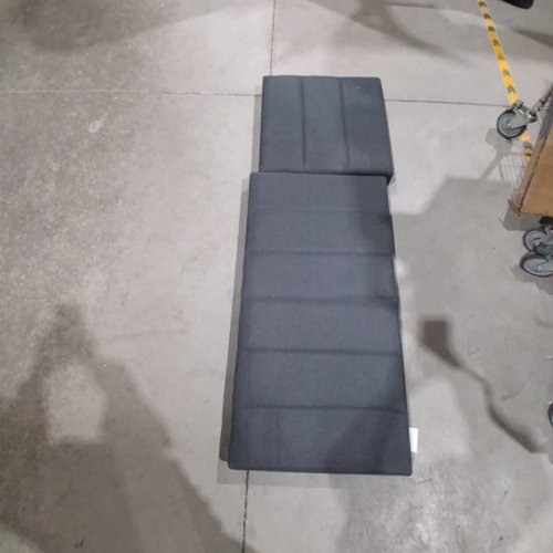 UPHOLSTERED BED HEADBOARD - CHARCOAL GRAY - 20" x 40" - (ITEM: JND-BED-CN-1) image 2