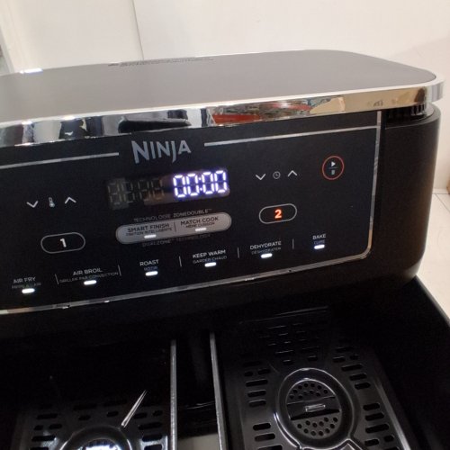 NINJA FOODI 6-IN-1 DUALZONE XL AIR FRYER WITH 2 INDEPENDENT BASKETS - 10QT./XL - BLACK (MODEL: DZ302C) image 3