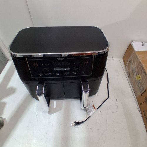 NINJA FOODI 6-IN-1 DUALZONE XL AIR FRYER WITH 2 INDEPENDENT BASKETS - 10QT./XL - BLACK (MODEL: DZ302C) image 5