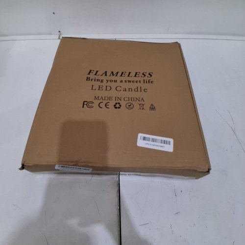 12PC FLAMELESS LED CANDLES - 4"/5"/6"/7" - OFF WHITE image 4