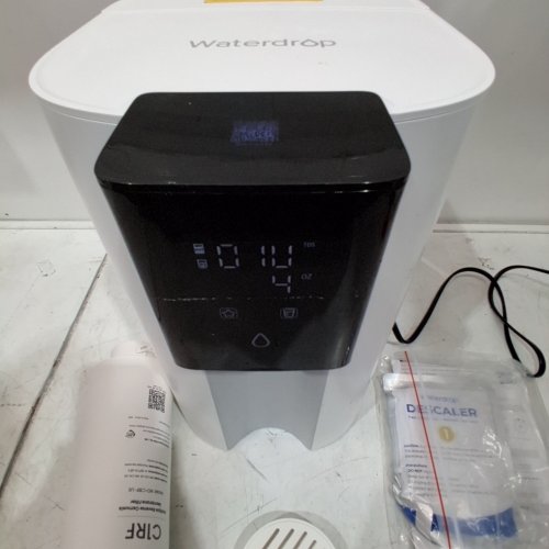 WATERDROP CORERO COUNTERTOP REVERSE OSMOSIS WATER FILTER - 1L PURE TANK CAPACITY - WHITE (MODEL: WD-C1S-US) image 2