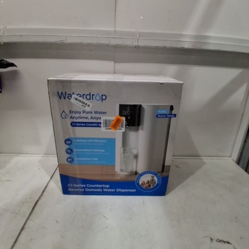 WATERDROP CORERO COUNTERTOP REVERSE OSMOSIS WATER FILTER - 1L PURE TANK CAPACITY - WHITE (MODEL: WD-C1S-US) image 6