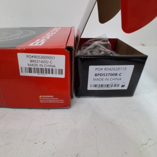 A-PREMIUM REAR BRAKE ROTOR AND BRAKE PADS FOR SELECT HONDA CIVIC AND ACURA CSX/ILX MODELS - 10.24" - (MODEL: BRS31420J-C / BPD53700B-C) image 2