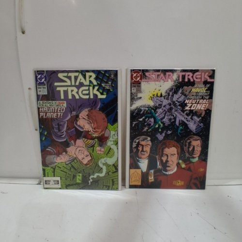 4 ASSTD DC STAR TREK COMIC BOOKS - STAR TREK #27, #44, #47, AND STAR TREK THE NEXT GENERATION #26 - VARIOUS AUTHORS image 4