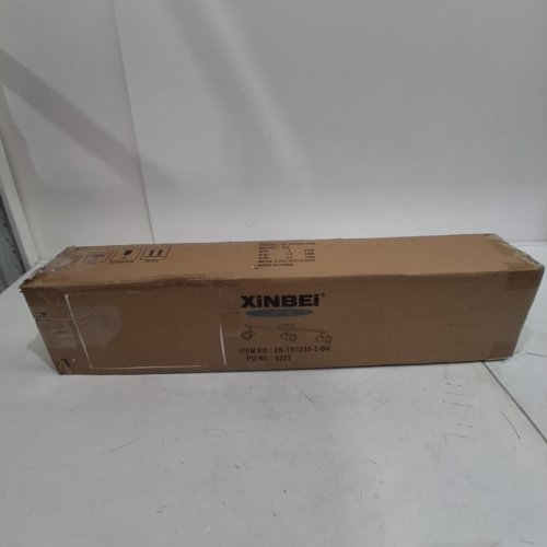 XINBEI 3-LIGHT TRACK CEILING LIGHT FIXTURE - BRUSHED NICKEL (MODEL: XB-TR1238-3-BN) image 3