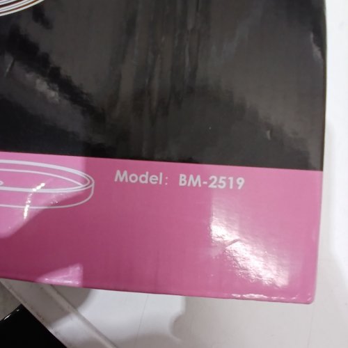 AUXMIR LED DOUBLE-SIDED MAKEUP MIRROR (30X / 1X) - WHITE (MODEL: BM-2519) image 2