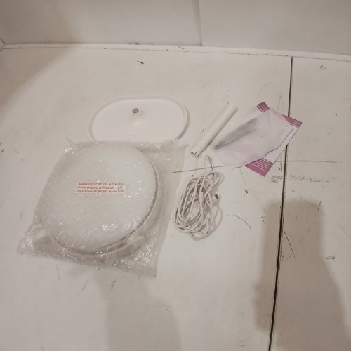 AUXMIR LED DOUBLE-SIDED MAKEUP MIRROR (30X / 1X) - WHITE (MODEL: BM-2519) image 3