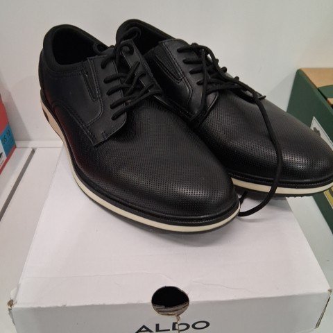 MENS ALDO CASUAL HYBRID DRESS SHOE - SIZE 10 - BLACK (STYLE: 1988328) image 2