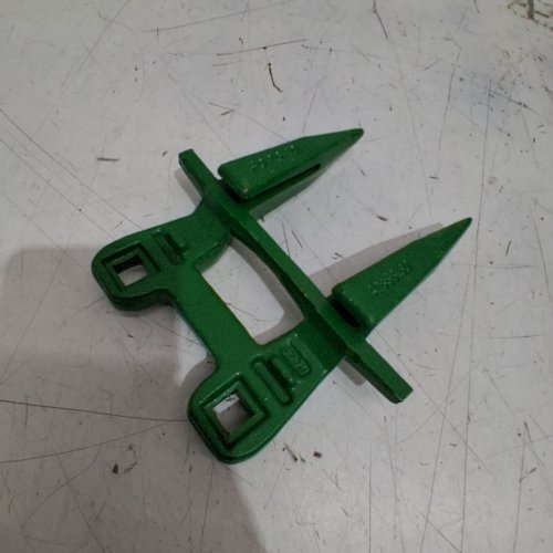 COMBINE HARVEST DOUBLE-POINT KNIFE GAURD - ~6.5" - GREEN image 2