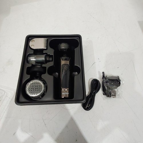 SEJOY ELECTRIC SHAVER 5 IN 1 GROOMING KIT - 3.7 V, 5W - BLACK / BRONZE (MODEL: X2) image 4