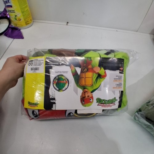 3PC RUBIES TEENAGE MUTANT NINJA TURTLES RAPHAEL COSTUME - 2T - RED/GREEN image 2