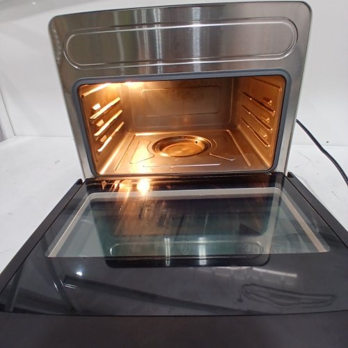 CIARRA 12-IN-1 AIR FRYER TOASTER COMBO STEAM & CONVECTION COUNTERTOP OVEN WITH SELF-CLEAN & STERILIZE - 25 QT, 120 V, 1600W, 25.4 QT - WHITE (MODEL: CASO24-W) image 5