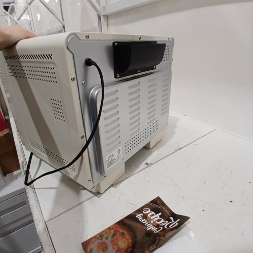CIARRA 12-IN-1 AIR FRYER TOASTER COMBO STEAM & CONVECTION COUNTERTOP OVEN WITH SELF-CLEAN & STERILIZE - 25 QT, 120 V, 1600W, 25.4 QT - WHITE (MODEL: CASO24-W) image 9