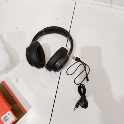 BERIBES WIRELESS BLUETOOTH OVER EAR HEADPHONES WITH BUILT IN MIC - 65H PLAYTIME AND 3 EQ MODES, IMMERSIVE BASS, HIFI STEREO, FOLDABLE, LIGHTWEIGHT - BLACK (MODEL: WH202A) image 3