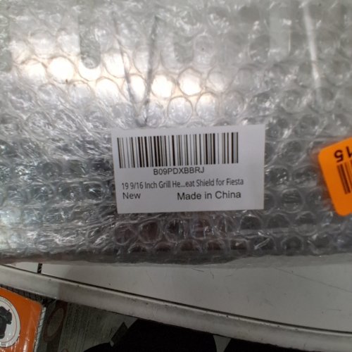 HIPOILK GRILL HEAT PLATE FOR VARIOUS GRILL MODELS - 19-9/16" - SILVER image 2