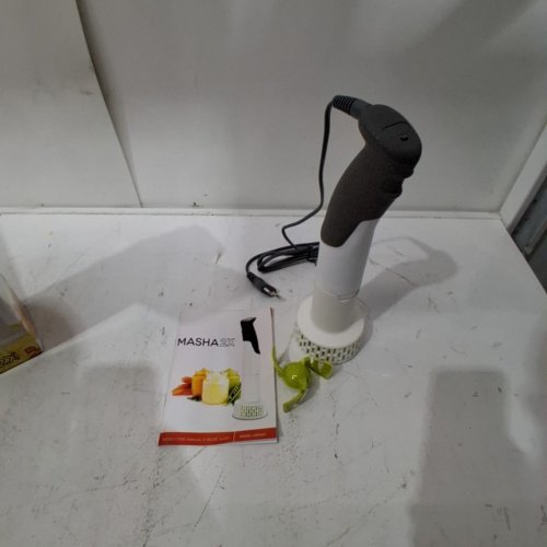 DASH ELECTRIC POTATO MASHER (European plug)- 160W - WHITE AND BLACK (MODEL: DMA001) image 2