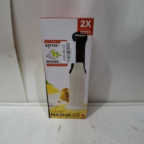 DASH ELECTRIC POTATO MASHER (European plug)- 160W - WHITE AND BLACK (MODEL: DMA001) image 5