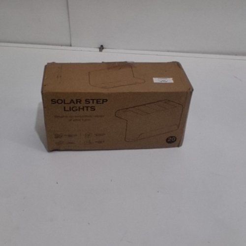 20PK SOLPEX SOLAR STEP/FENCE LIGHTS - WHITE/WARM WHITE (MODEL: ST-LXQ-20WW-16G) image 2