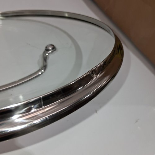 11PC HENCKELS PARADIGM HYBRID CERAMIC NON-STICK TRI-PLY CLAD COOKWARE SET - SILVER (MODEL: 1901727) image 5