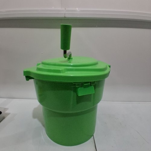 WUTFLY LARGE COMMERCIAL MANUAL SALAD SPINNER/DRYER - 5 GALLON - GREEN image 4