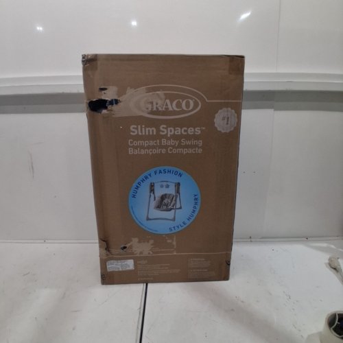 GRACO SLIM SPACES COMPACT SWING - GREY (MODEL: 2143049) image 4