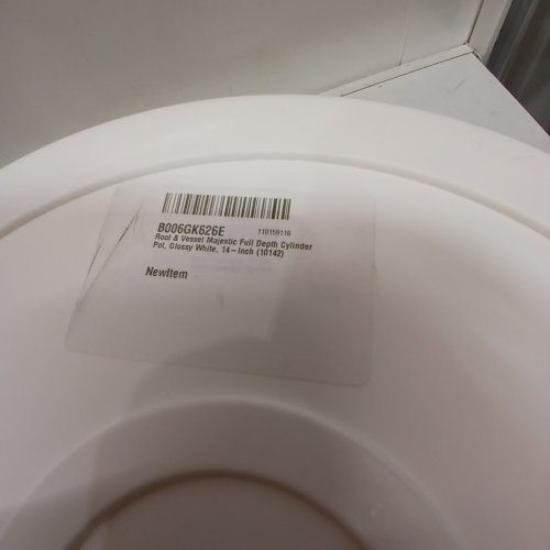 ROOT & VESSEL PLANT POT - 14" - WHITE image 2