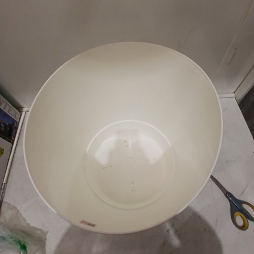 ROOT & VESSEL PLANT POT - 14" - WHITE image 4