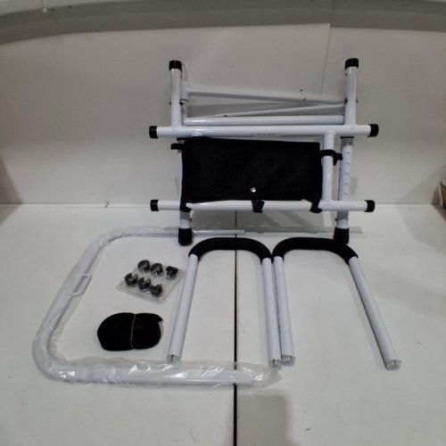 ADJUSTABLE BED RAIL - 450LBS - WHITE (MODEL: LQX-110050) image 2