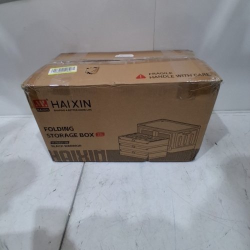 HAIXIN FOLDING STORAGE BOX - 32L - BLACK (MODEL: M-HE021-3B) image 5