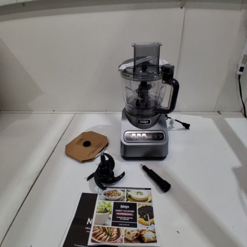 NINJA PROFESSIONAL PLUS FOOD PROCESSOR WITH AUTO-IQ PRESET PROGRAMS - 850-WATTS - BLACK (MODEL: BN600C) image 3
