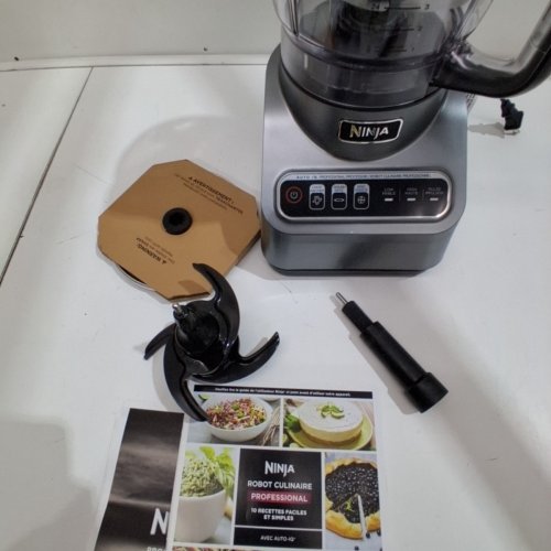 NINJA PROFESSIONAL PLUS FOOD PROCESSOR WITH AUTO-IQ PRESET PROGRAMS - 850-WATTS - BLACK (MODEL: BN600C) image 4