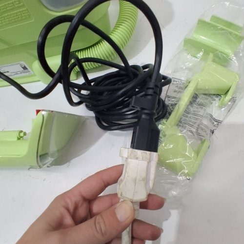 BISSELL LITTLE GREEN MINI CORDED PORTABLE CARPET AND UPHOLSTERY DEEP CLEANER WITH SELF-CLEANING TOUGH STAIN TOOL AND HYDRORINSE TOOL (MODEL: 4075B) image 2