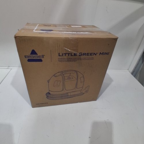 BISSELL LITTLE GREEN MINI CORDED PORTABLE CARPET AND UPHOLSTERY DEEP CLEANER WITH SELF-CLEANING TOUGH STAIN TOOL AND HYDRORINSE TOOL (MODEL: 4075B) image 6