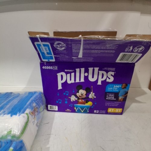 82PK HUGGIES PULL-UPS TRAINING UNDERWEAR WITH LEARNING LAYER - 4T-5T (38-50LBS) - MICKEY MOUSE image 3