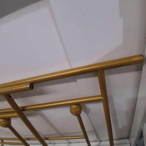 ALLEWIE METAL BED FRAME - QUEEN - GOLD (MODEL: LFHHH007) image 5