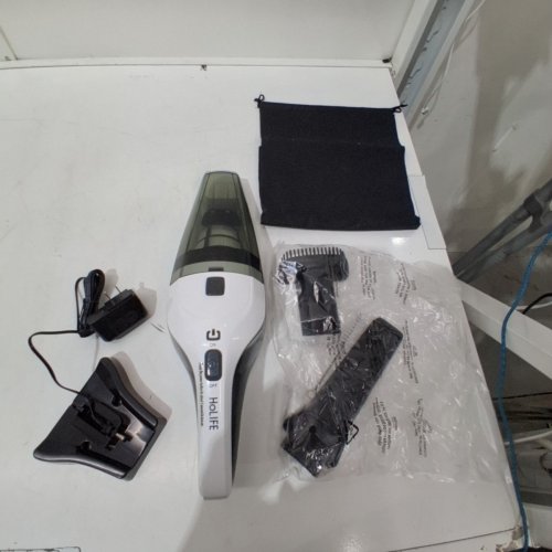 4PC HOLIFE HANDHELD VACUUM CLEANER - 11.1V 70W 2200MAH - WHITE AND BLACK (MODEL: HM2188) image 4