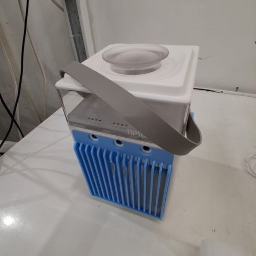 TIPTOP HOME PORTABLE AIR COOLER FAN - 3-SPEED 800ML CAPACITY - WHITE image 3