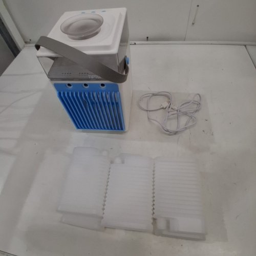 TIPTOP HOME PORTABLE AIR COOLER FAN - 3-SPEED 800ML CAPACITY - WHITE image 4