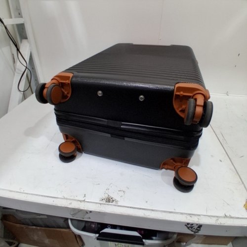CHAMPS VINTAGE ROLLING SUITCASE - 26" - BLACK / BROWN image 4
