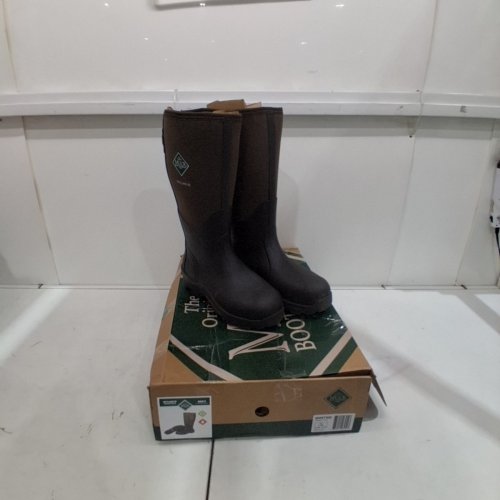 MEN'S THE ORIGINAL MUK BOOT COMPANY WETLAND BOOT - SIZE 11M - BROWN image 3