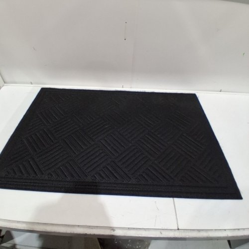 HEAVY DUTY FRONT DOOR MAT - 3FT X 2FT - BLACK image 2