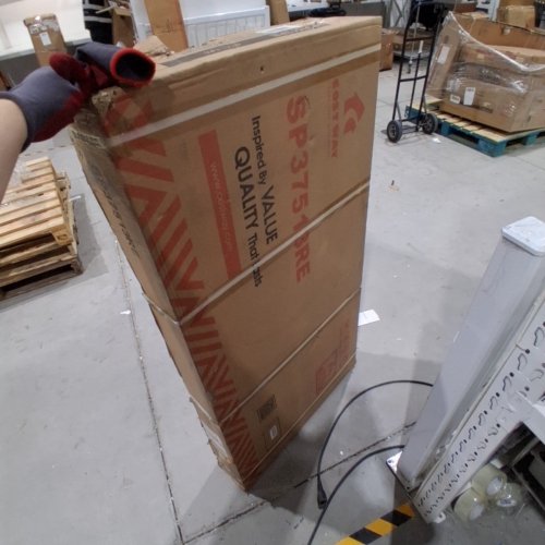 COSTWAY 2-IN-1 FOLDING TREADMILL WITH SPEAKER AND REMOTE CONTROL - 265 LBS CAPACITY - 2.5HP - RED (MODEL:SP37513RE) image 2