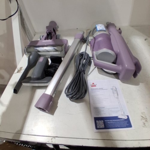 BISSELL POWERCLEAN CORDED PET HAIR STICK VACUUM CLEANER - PURPLE/GREY (MODEL: 4221C) image 3