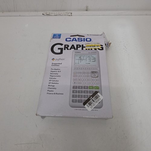 CASIO GRAPHING CALCULATOR WITH 3MB FLASH MEMORY - WHITE (MODEL: FX-9750GIII-WE) image 2
