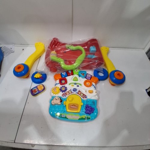 VTECH STROLL AND DISCOVER ACTIVITY WALKER - 9MO-23MO - RED image 3