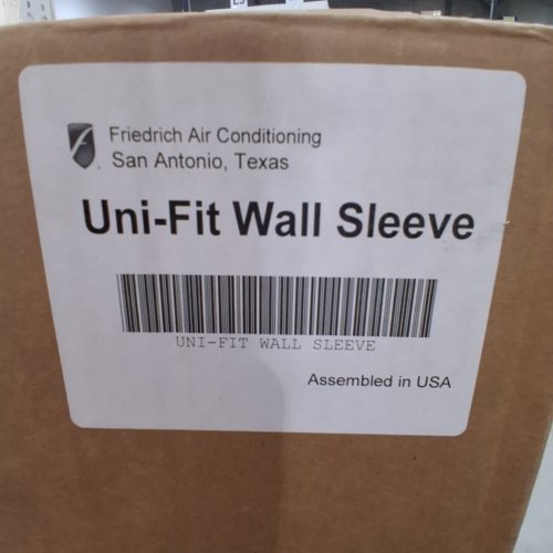FRIEDRICH UNI-FIT THRU-THE-WALL AC AIR CONDITIONER SLEEVE - 15.5" X 25.9" X 16.8" - WHITE (MODEL: USC-FRI) image 4