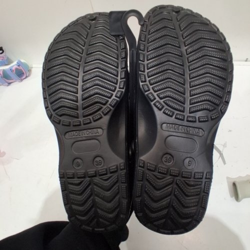 MENS GEORGE CLOG CROCK SHOE - SIZE 9 - BLACK (STYLE: 24CLOGY26) image 4