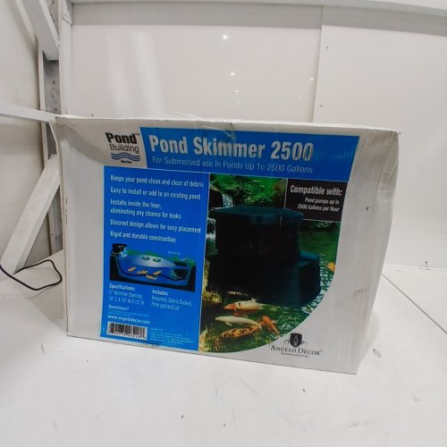 POND BUILDING ANGELO DÉCOR INTERNATIONAL POND SKIMMER 2500 (MODEL: AD46218) image 4