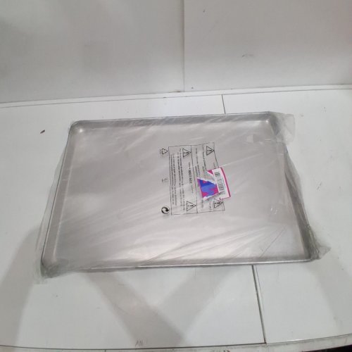SAGETRA ALUMINUM 18 GAUGE BUN PAN - 18" X 26", SILVER image 2