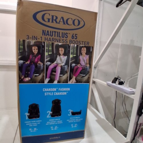 3-IN-1 GRACO NAUTILUS 65 HARNESS BOOSTER - 22-100LB - CHANSON FASHION (MODEL: 2168324) image 2